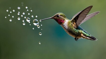 Obraz premium hummingbird, created by ia