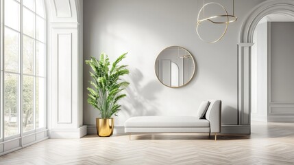 Chic modern living room dcor