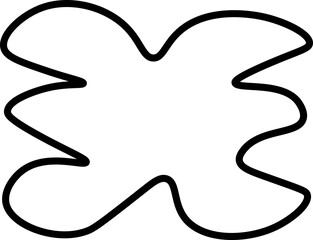 Freeform structure with unpredictable, natural curves and flowing movement.