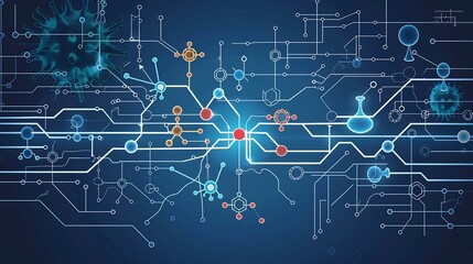 Clean composition showing the chemical synthesis pathway of a neurotransmitter using simple molecule icons and arrows