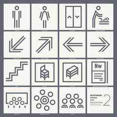 Wayfinding system for educational instiution 02