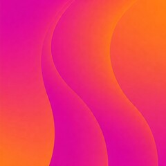Sunset Orange and Magenta Gradient Swirl.