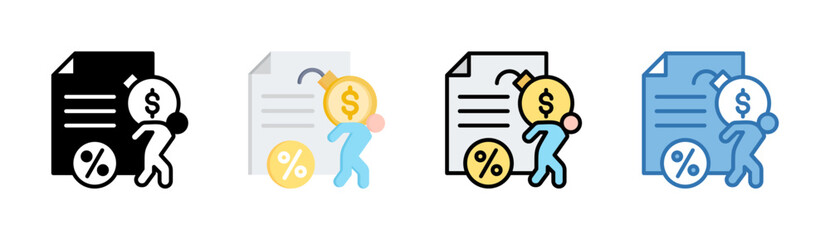 Debt Management Icon