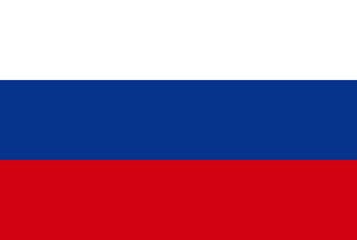 Flag of Russia. Russia National Flag. Vector Illustration.