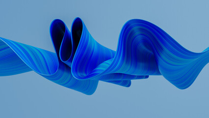 Background of flowing geometric shapes in calm abstract design