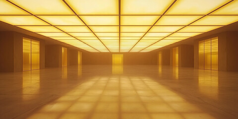 artificial sunlight in subterranean city