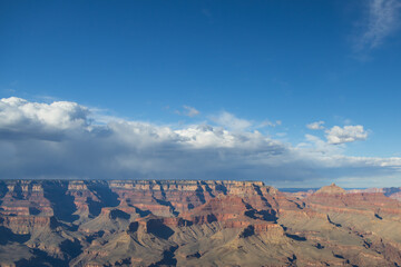 Fototapeta premium Cloudscape over the Grand Canyon National Park, Arizona