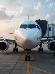 PNG White passenger plane transportation aircraft airliner.