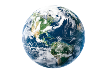 Our Beautiful Blue Planet Earth Awe Inspiring View from Space,