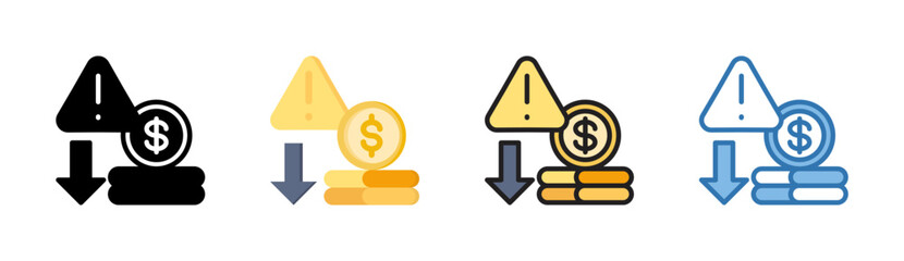 Financial Risk Icon