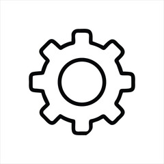 setting vector icon illustration