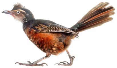 Lyrebird Showcases Impressive Mimicry Skills in an Orchestra Setting During Daylight Hours