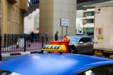 The Taxi in Traffic Flow