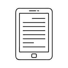 e reader kindle or tablet icon, e reader kindle or tablet vector illustration-simple illustration of e reader kindle or tablet, perfect for e reader kindle or tablet logos and icons