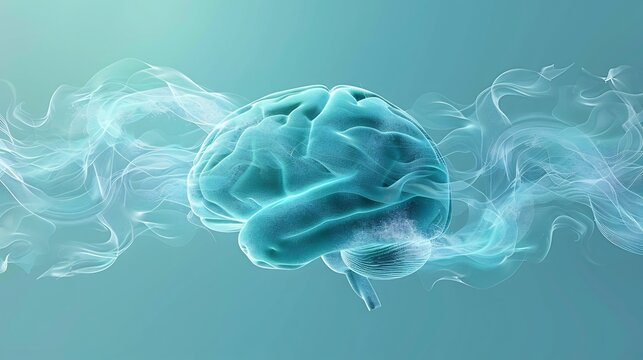 Serotonin represented by calm