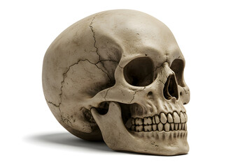 Human Skull Anatomy A Detailed CloseUp Image Cut Out Transparent Png
