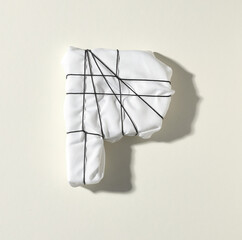 wrapped letter P