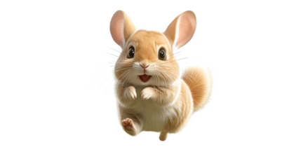 Adorable Fluffy Creature with Big Eyes and Tiny Paws Perfect for Cute Animal Themes