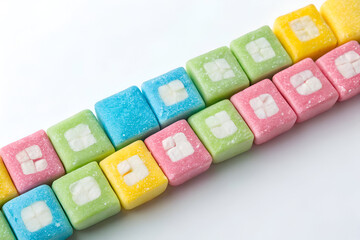 Colorful bubblegums 