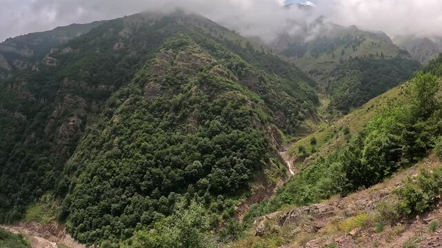 view from the mountain