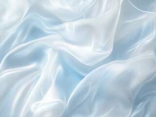 Obraz premium Soft Light Blue Fabric Texture Background