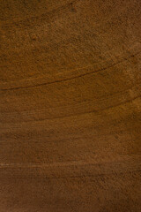 Close-Up of Brown Textured Earth Surface with Natural Patterns