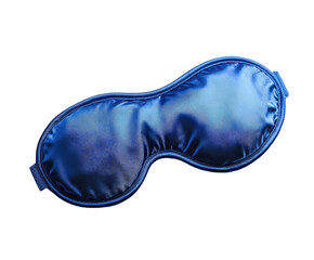 Relaxing sleep mask for comfortable nights bedroom product top view isolated on transparent...