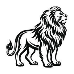  lion silhouette