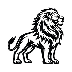  lion silhouette
