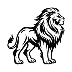  lion silhouette