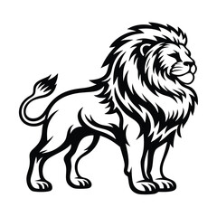  lion silhouette