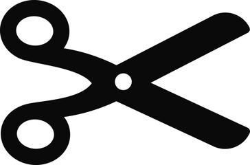 A simple scissor icon pictogram.