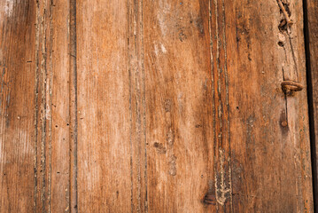 madera, con textura, muro, viejo, café, tablón, dechado, textura, áspero, recubrir, madera, junta