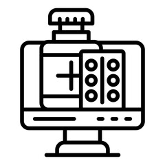 Online Pharmacy Icon