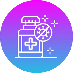 Obraz premium Hand Sanitizer Icon