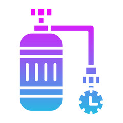 Obraz premium Oxygen Icon