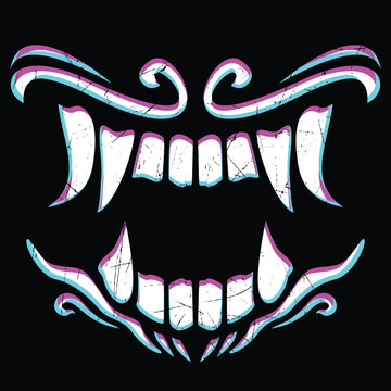 mytical mask vector logo .eps