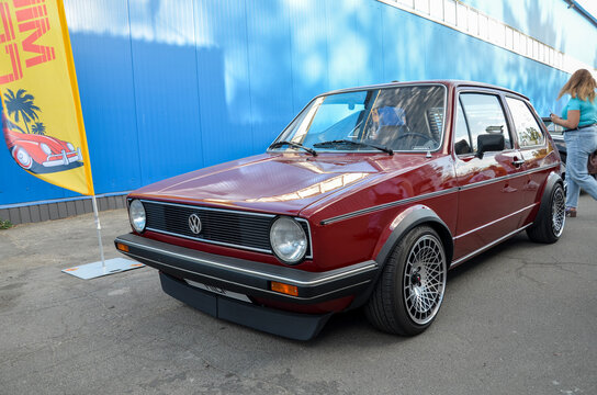 Legendary compact hatchback Volkswagen Golf Mk1 that redefined practicality and performance in automotive design and remains symbol of versatility and durability