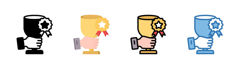 Fototapeta premium Achievement Icon