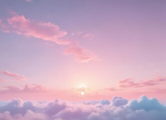 Dreamy pastel sky gradient, cotton candy hues, ethereal, design, insta