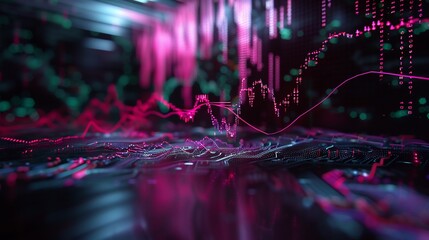 Interactive financial data visualization