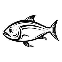 Isolated Single Fish Decorative Sea Creature, Marine Animal, River Life