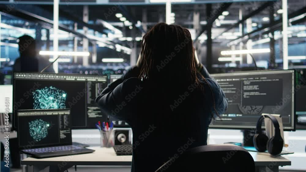 Poster angry server farm engineer frustrated by node tree systems unable to categorize unstructured data. m
