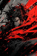 Anime fight scene
