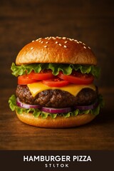 Perfect Cheeseburger Close-Up