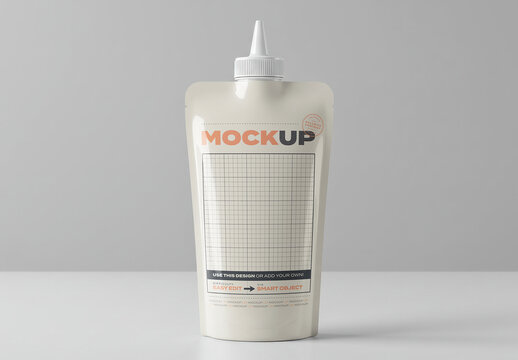 Dressing Packaging Mockup