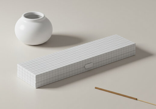 Incense Box Mockup