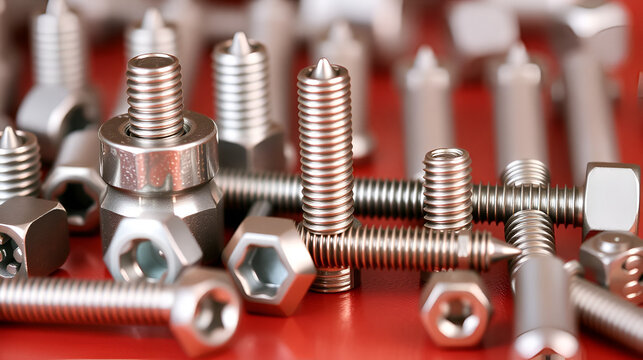 hexagon socket set screws with flat point