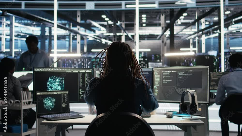 Poster irked data center it expert smashing desk, upset by malfunctioning gear while using node tree softwa