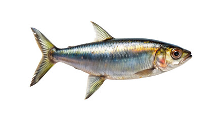Fototapeta premium A pristine specimen of a fish isolated against a clean transparent background